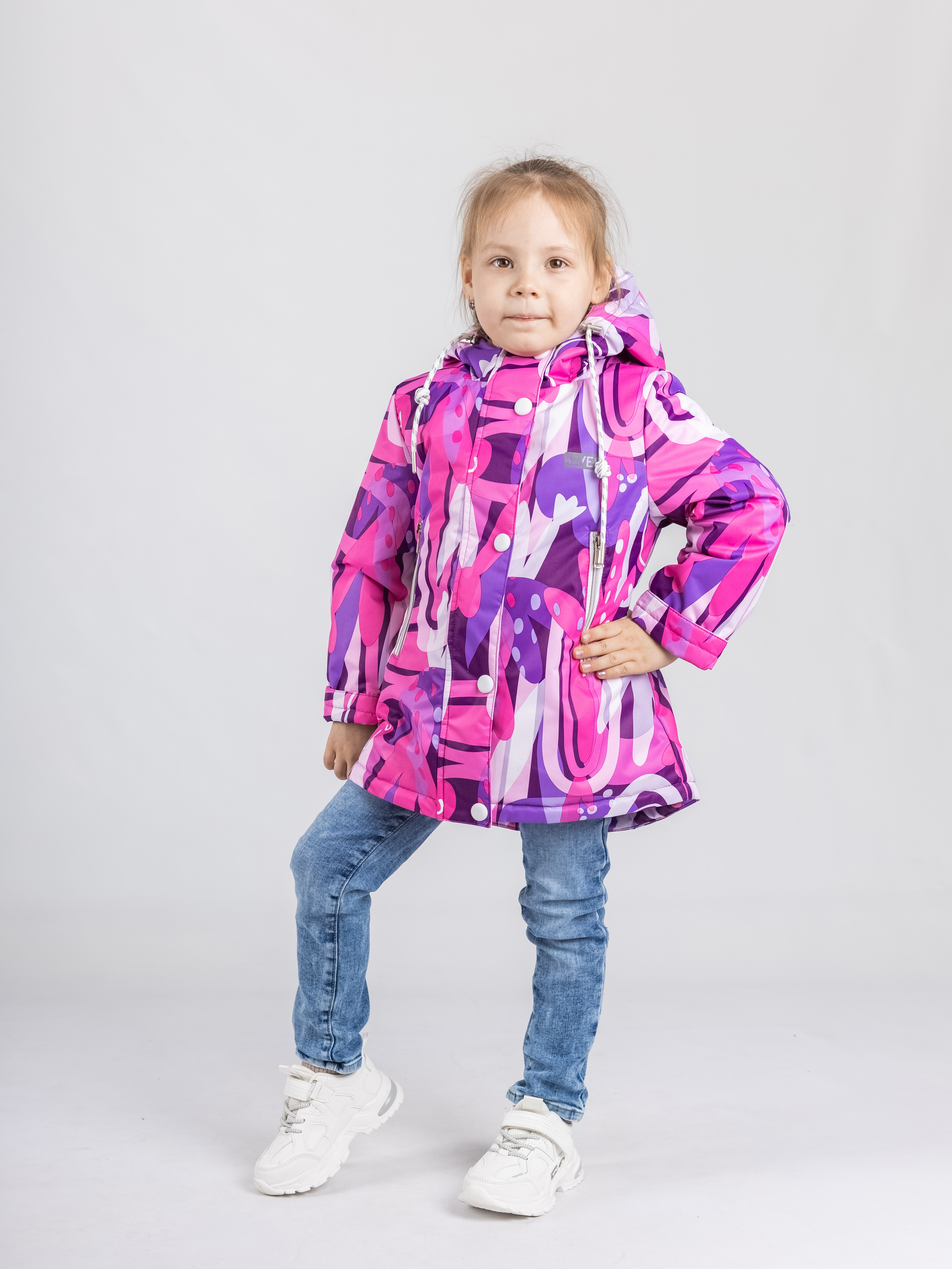 Куртка ILVES ILV-A-185/2 бордовый/фиолетовый - фото 2