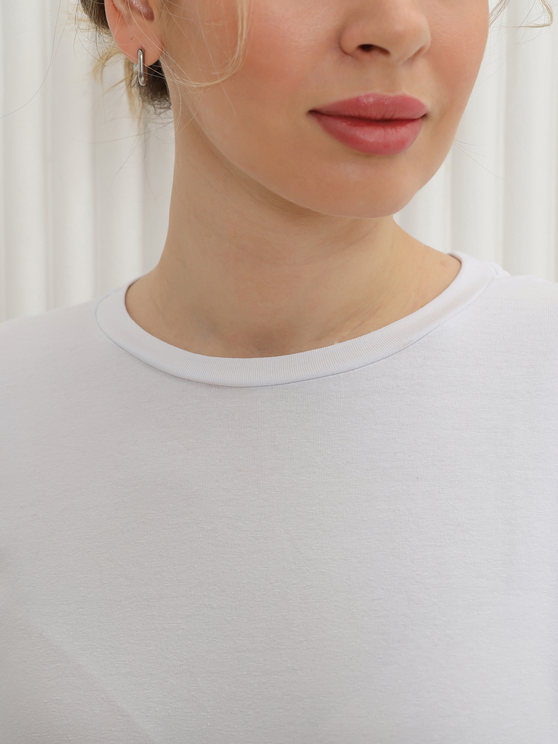 Лонгслив Натали Суслова 14403/1 белый - фото 8