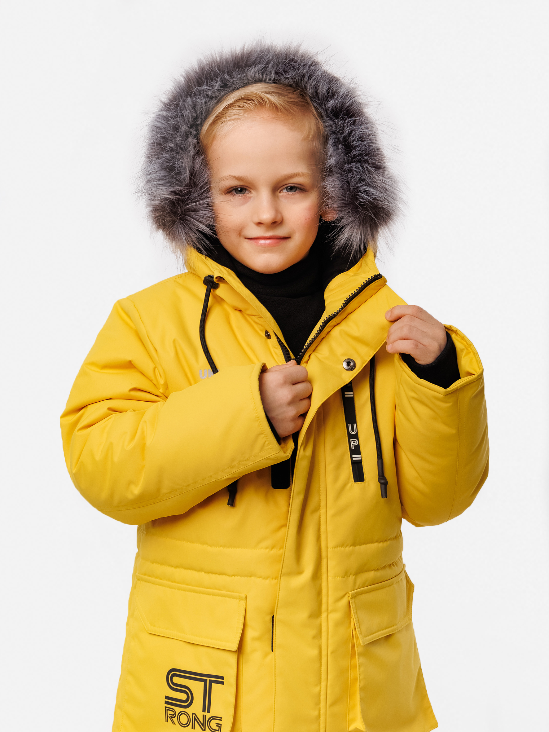 Парка UKI KIDS 4w24-032гор - фото 4