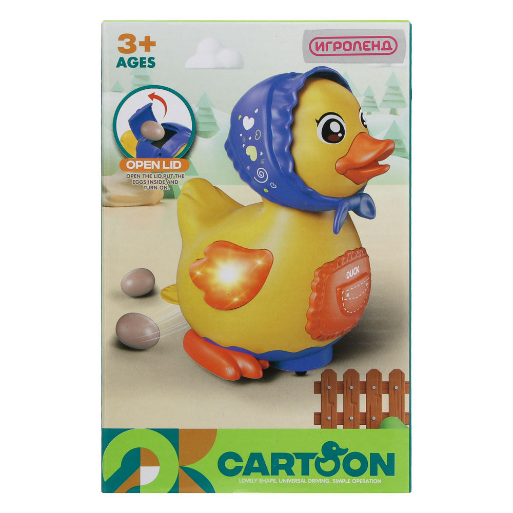 Игрушка Игроленд интерактивный Утка-несушка - фото 10