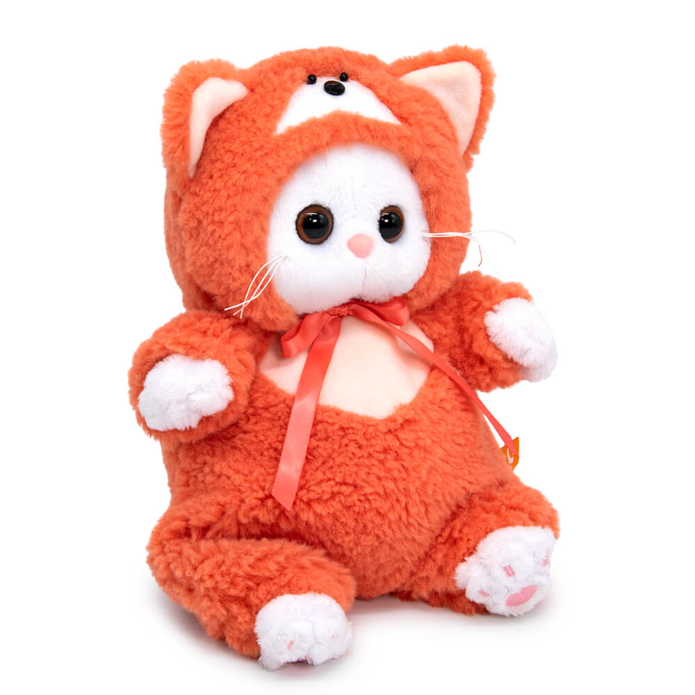 Мягкая игрушка BUDI BASA котик Ли-Ли в костюмчике лисички - фото 2