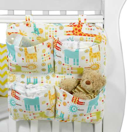 Органайзер на кроватку Amarobaby Smart Holder Африка ABDM-64SmH-G