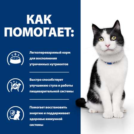 Корм для кошек HILLS 85г Prescription Diet i/d Digestive Care диетический при расстройствах пищеварения ЖКТ с лососем