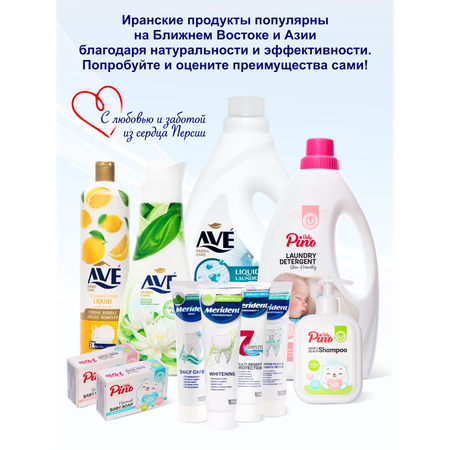 Зубная паста MERIDENT с фтором мята