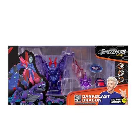Игровой набор Screechers Wild Даркбласт Дрэгон