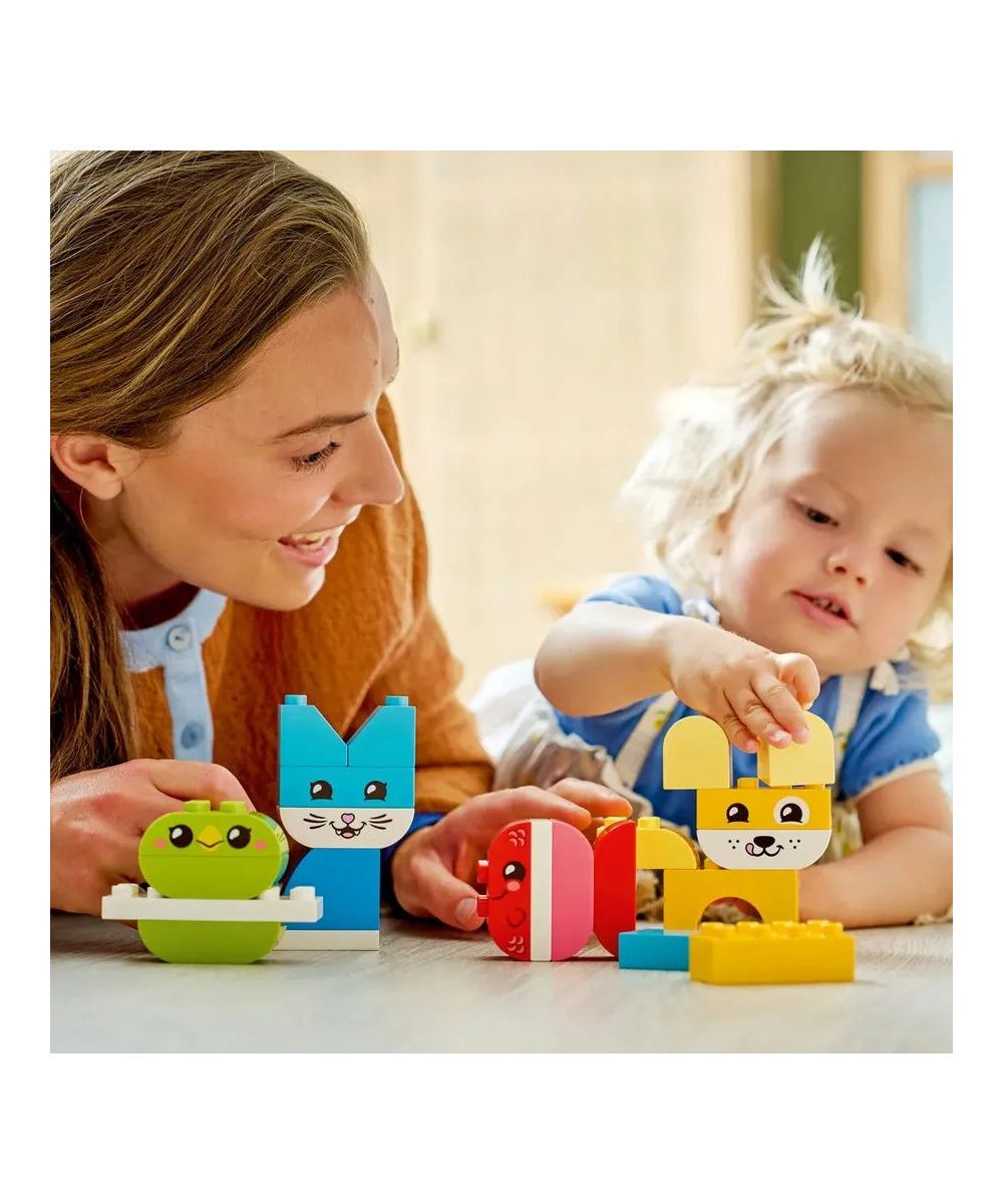 Конструктор LEGO DUPLO Творческие милые питомцы 3в1 24 дет. - фото 7