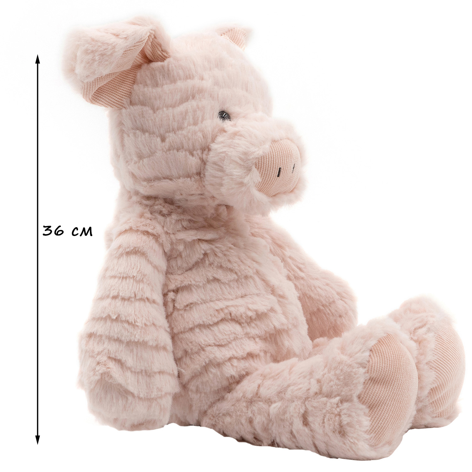 Мягкая игрушка Molli свинка 36 см - фото 2