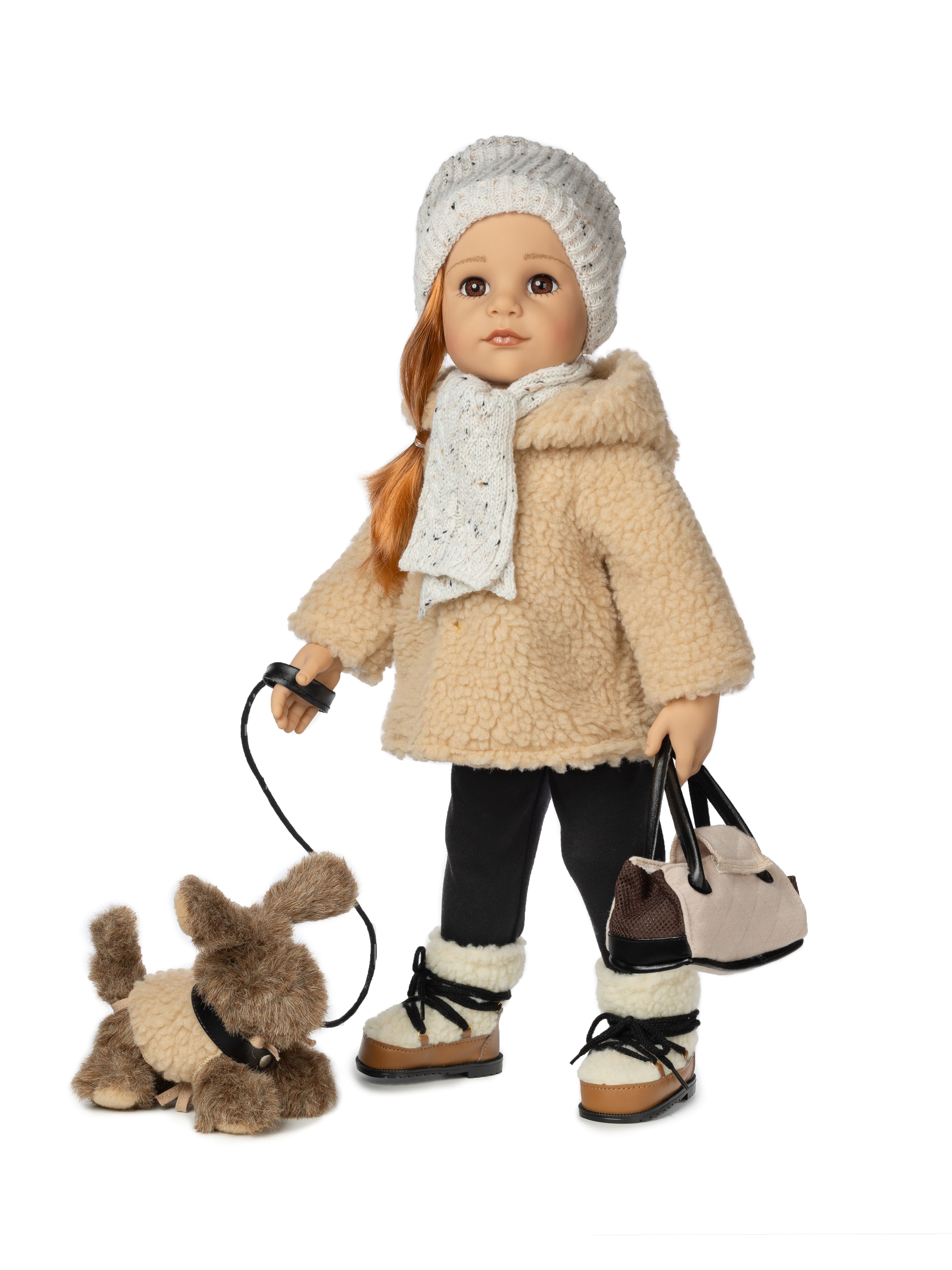 Кукла классическая Gotz Ханна с собакой 50 см высота 50 см 2459009 - фото 1
