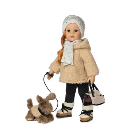 Кукла классическая Gotz Ханна с собакой 50 см высота 50 см