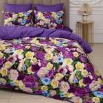 Комплект постельного белья SORRENTO DELUXE Малифисента 2-спальный макси 4 наволочки рис.3920-1+3637а-1