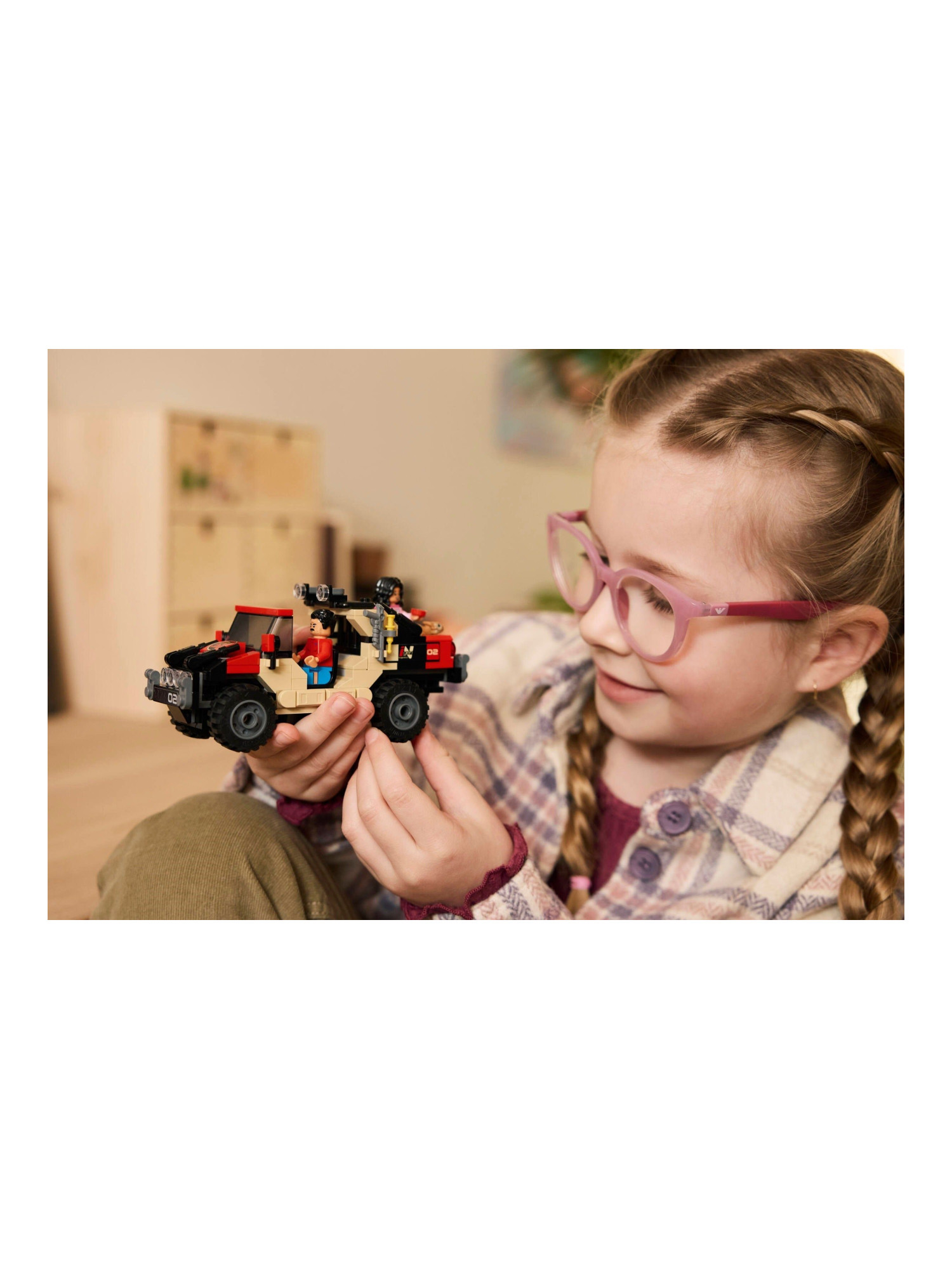 Конструктор LEGO Jurassic World Побег раптора по бездорожью 285 дет. - фото 4