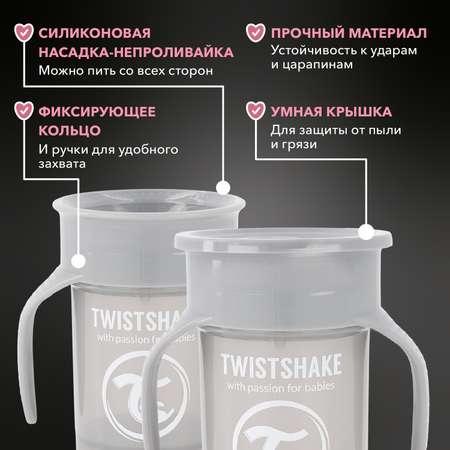 Поильник Twistshake 230 мл 1 шт.