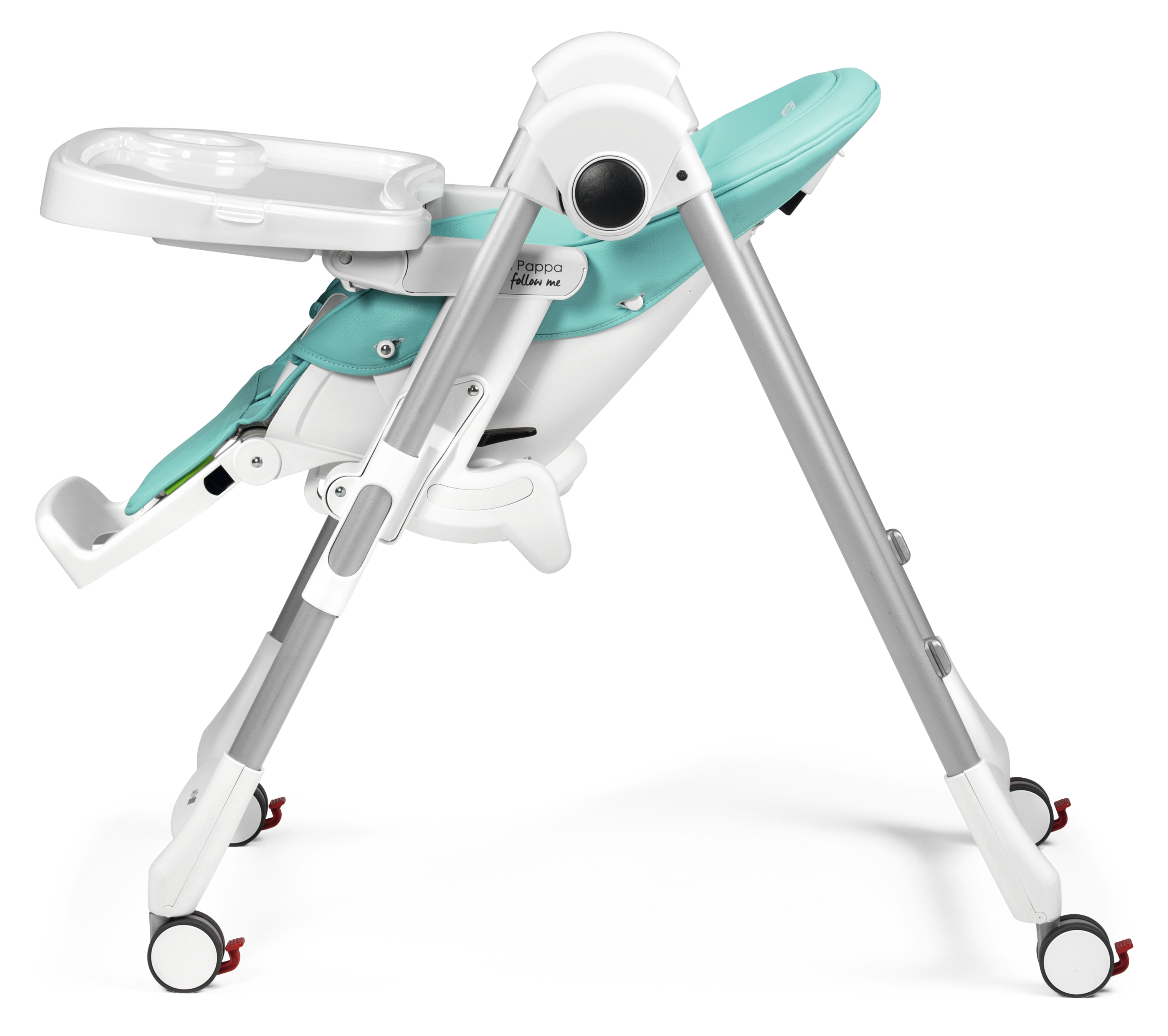 Стульчик для кормления Peg-Perego Prima Pappa Follow Me голубой - фото 13