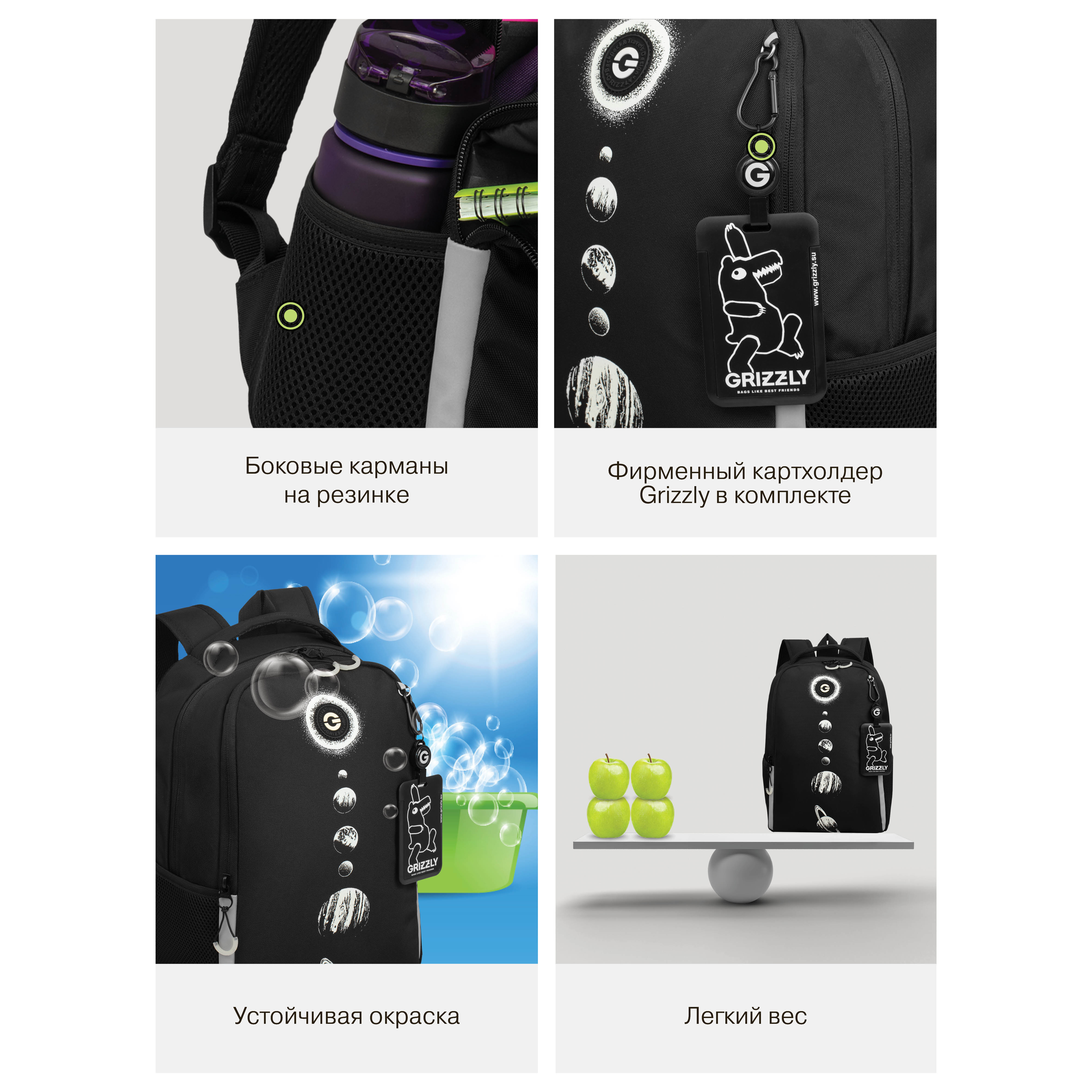 Рюкзак Grizzly Космос - фото 12