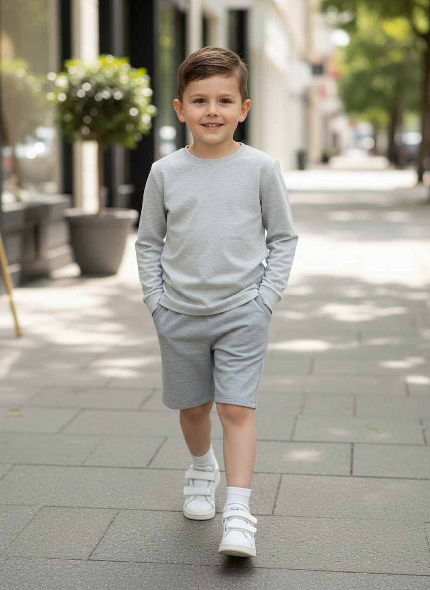 Шорты Утенок 409/1 меланж - фото 2