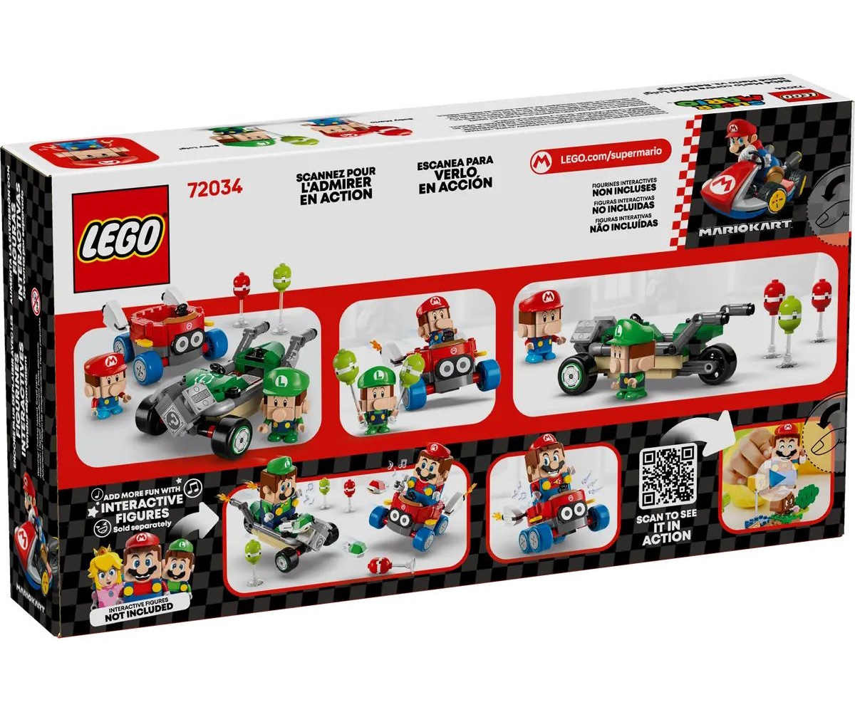 Конструктор LEGO Super Mario Марио против Малыша Луиджи 321 дет. - фото 8