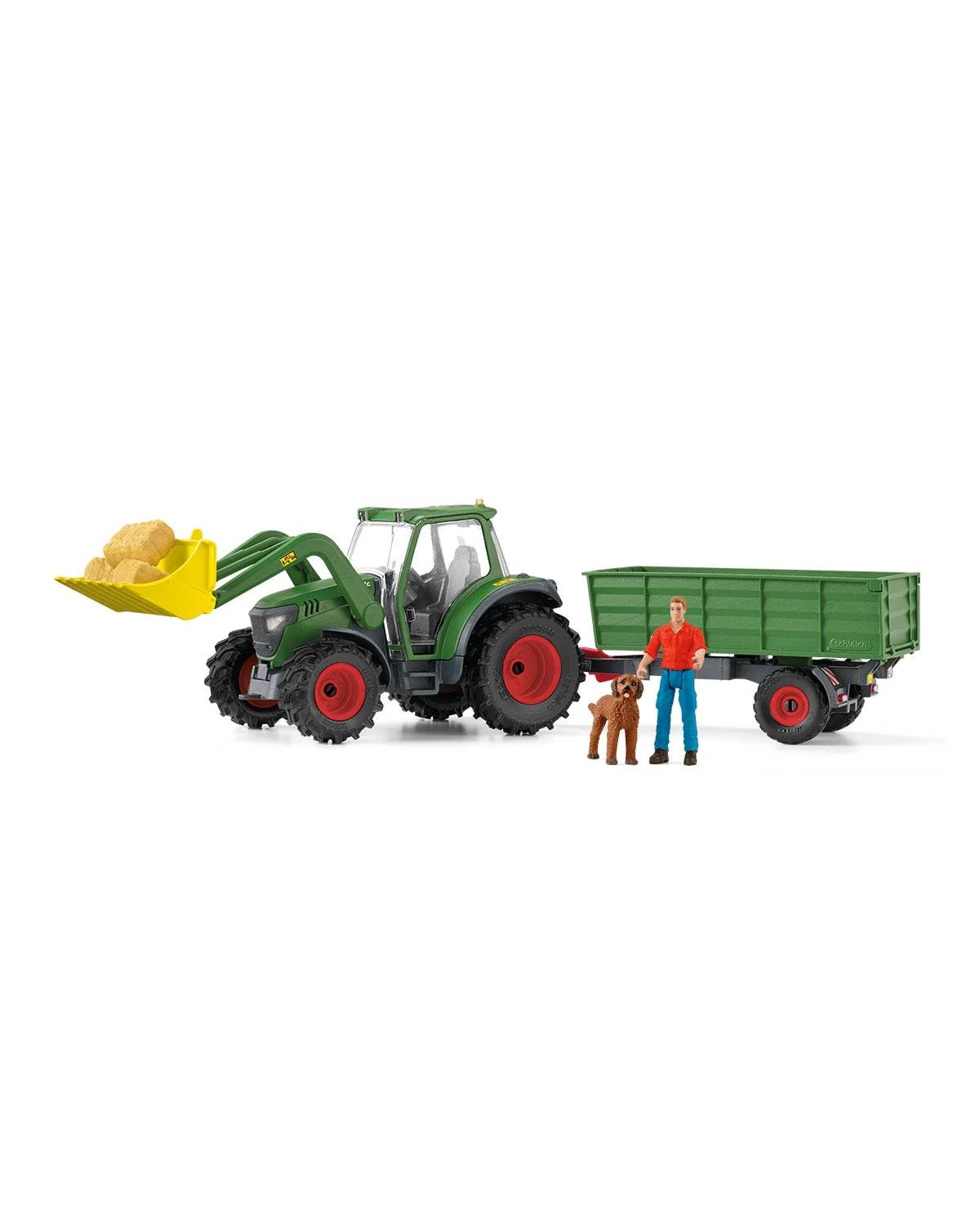 Игровой набор SCHLEICH Tractor with Trailer - фото 1