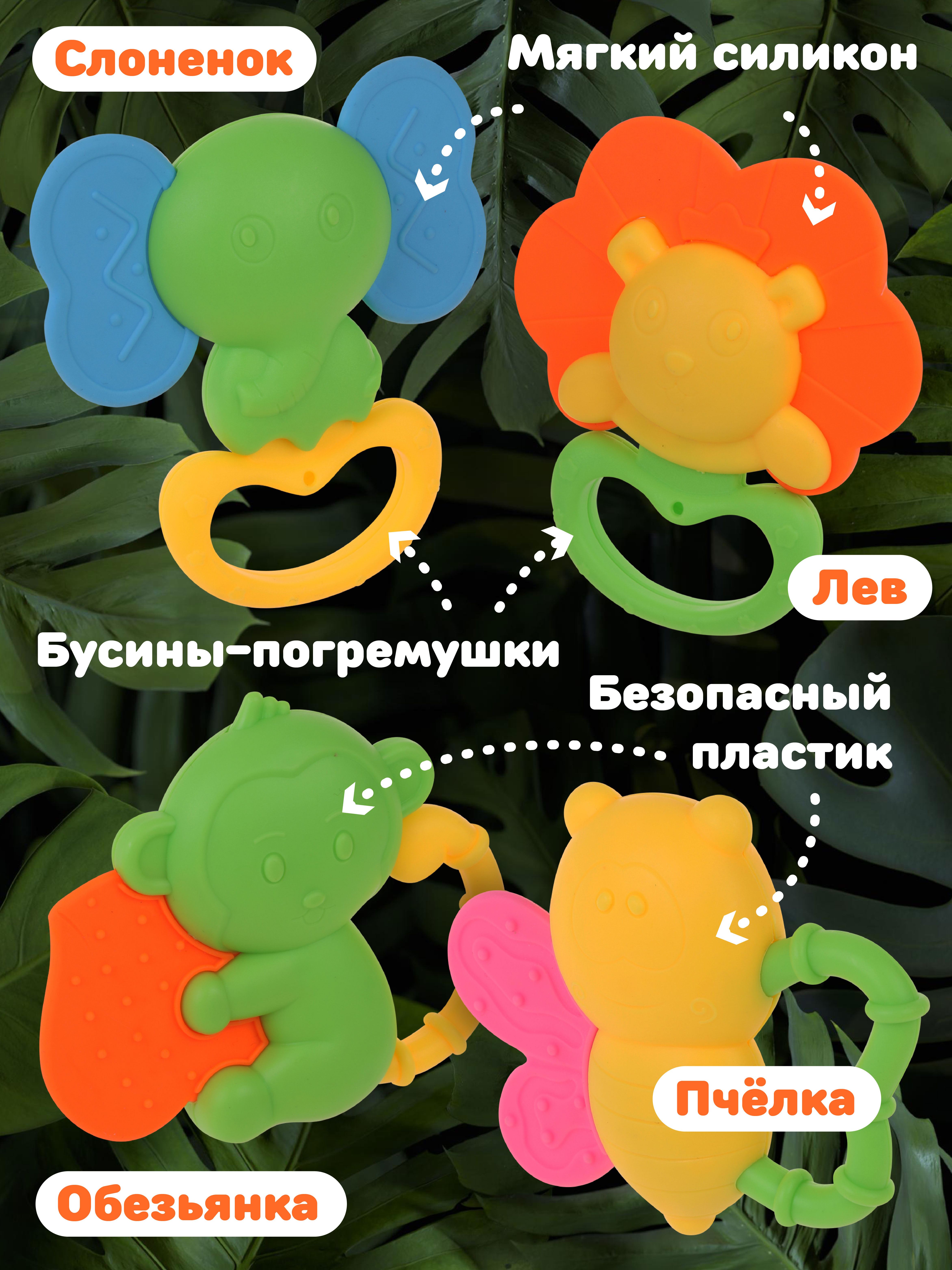 Прорезыватель Жирафики - фото 2