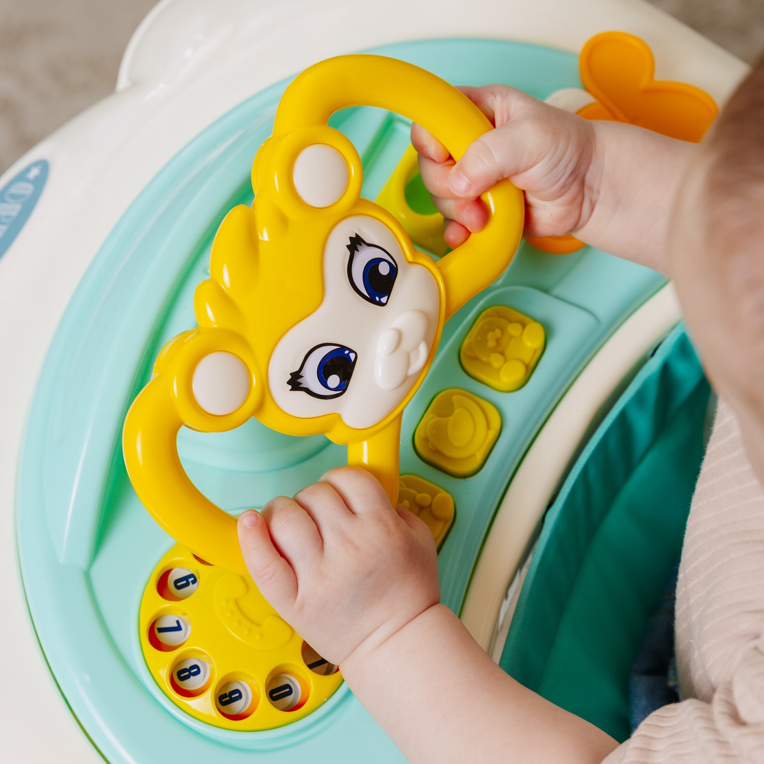 Ходунки BabyCare Optima ментоловый - фото 14