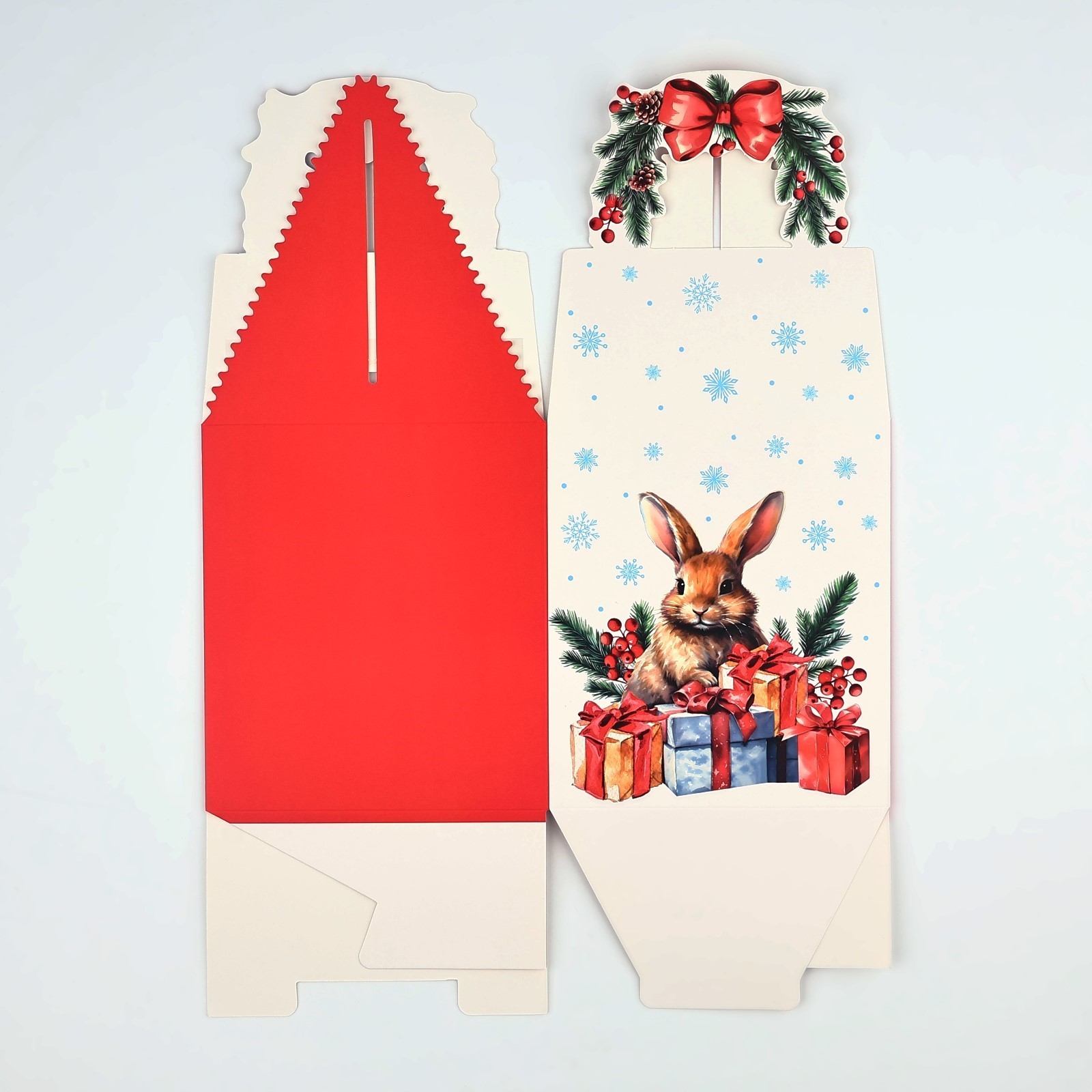 Коробка сборная Дарите Счастье "Новогодний подаро", 14 х 16 х 14 см - фото 6