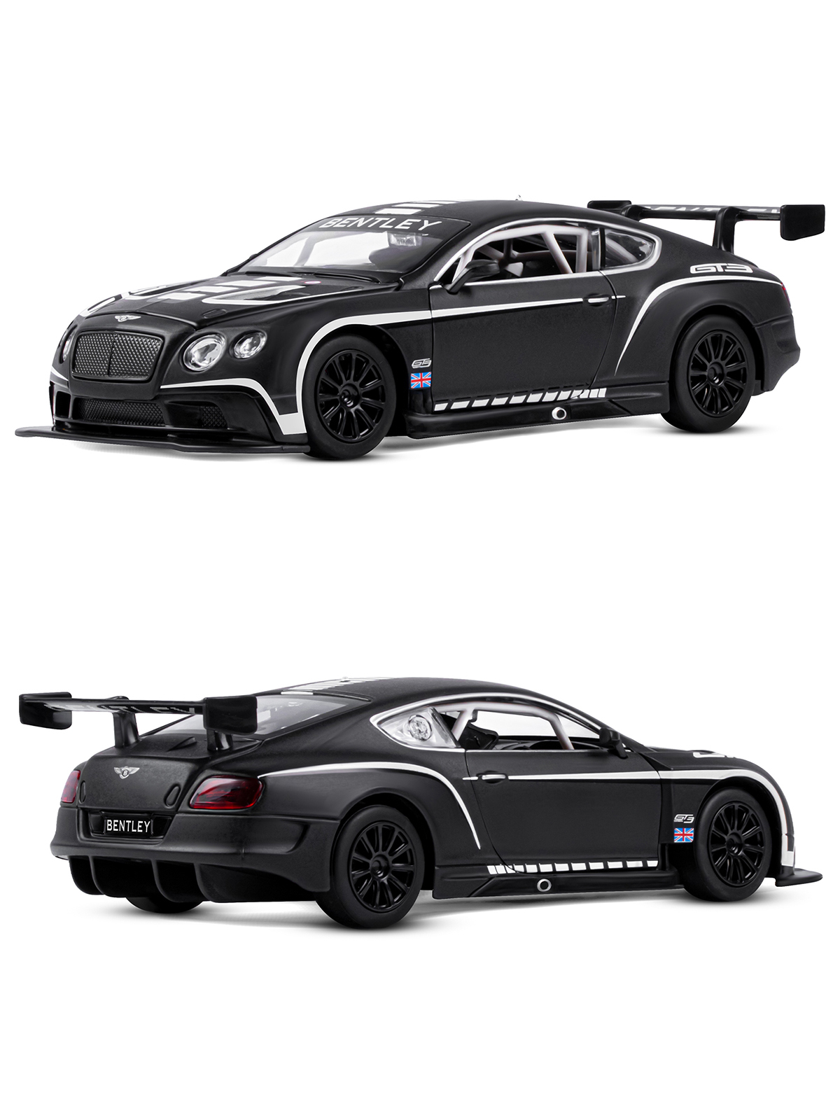 Автомобиль АВТОпанорама Bentley Continental GT3 Concept 1:24 JB1251565 - фото 7