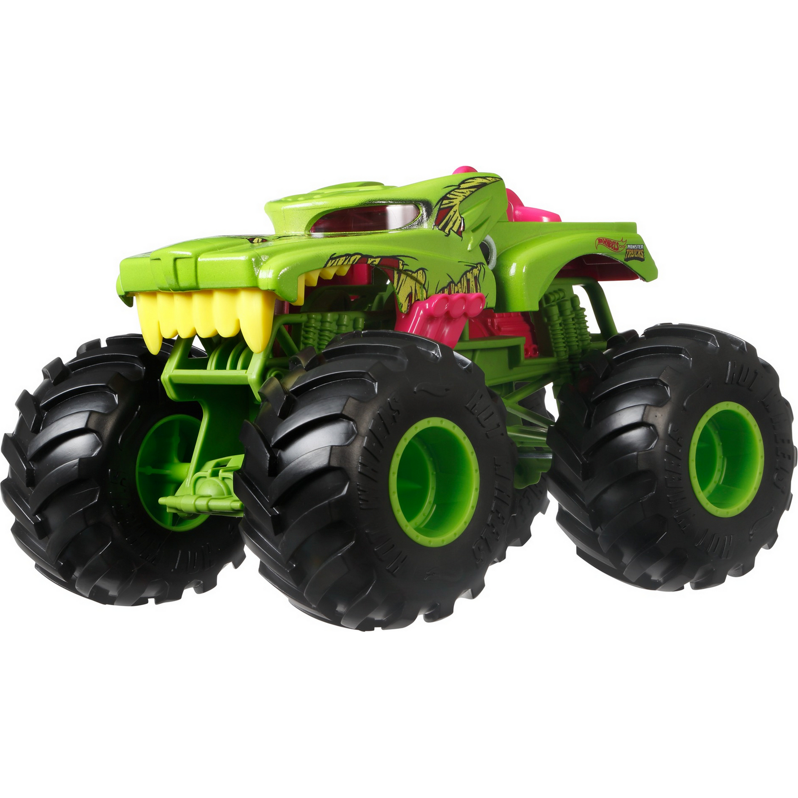 Автомобиль Hot Wheels Monster Tracks 1:24 FYJ83/GTJ39 - фото 1