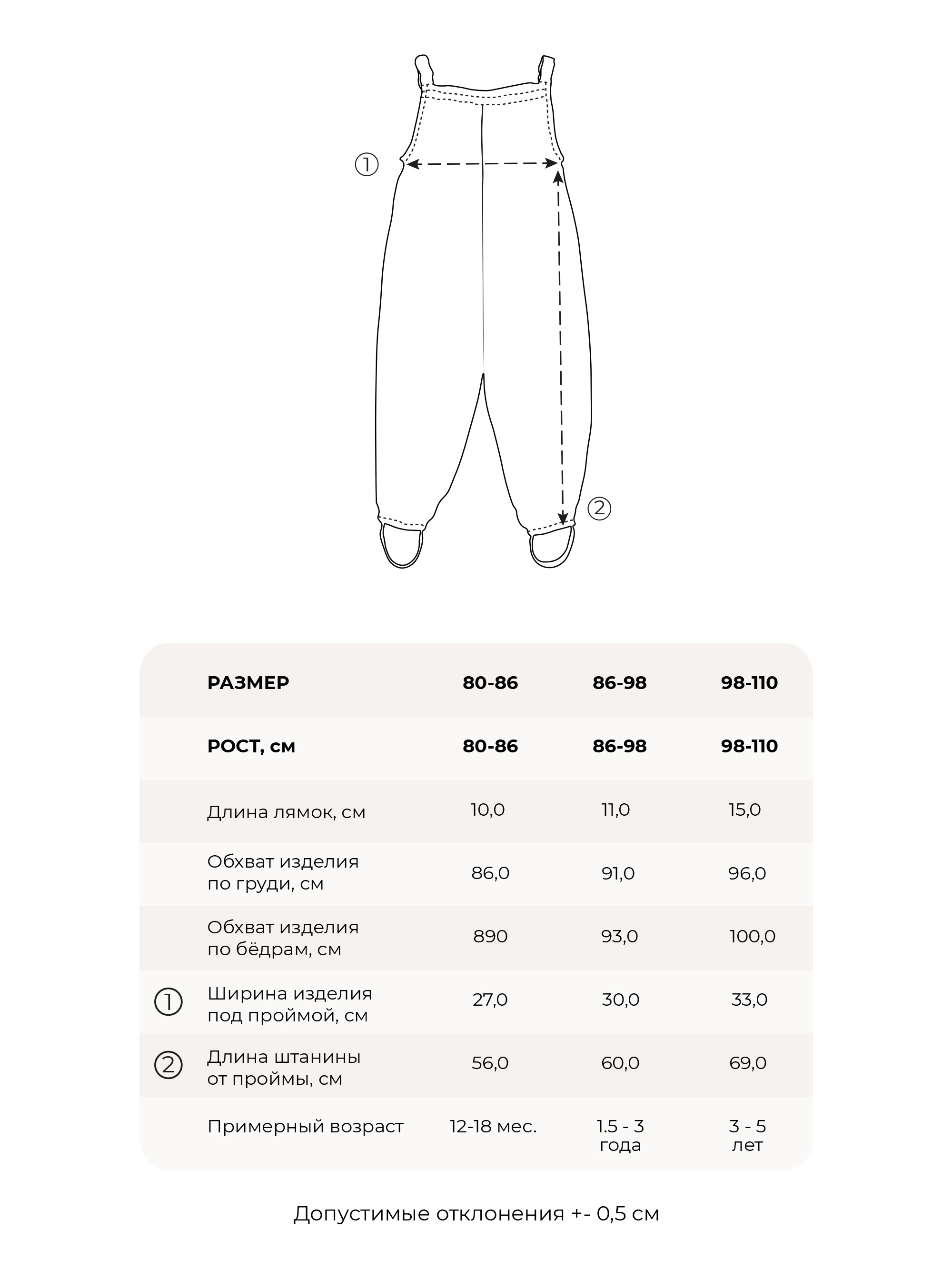 Полукомбинезон BUBA KIDS BKMUD102 - фото 10