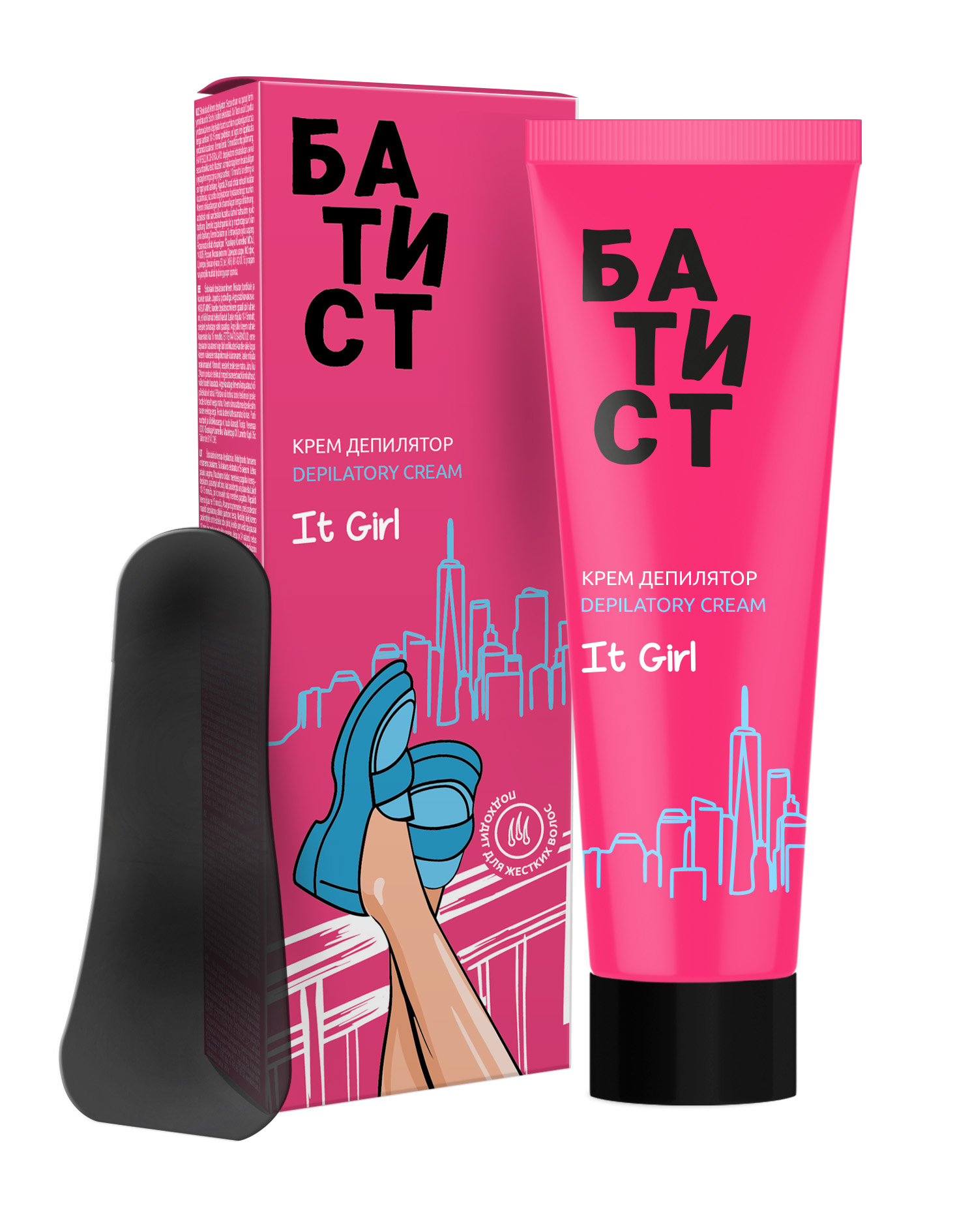 Крем-депилятор Батист IT girl для жестких волос 100 мл - фото 7