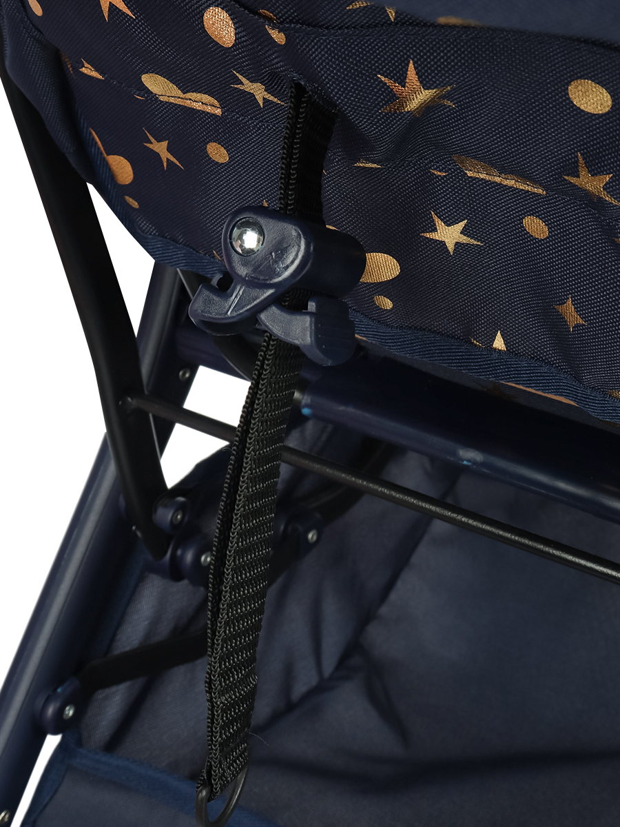 Прогулочная коляска для кукол Рыжий кот 9699-BS - фото 7