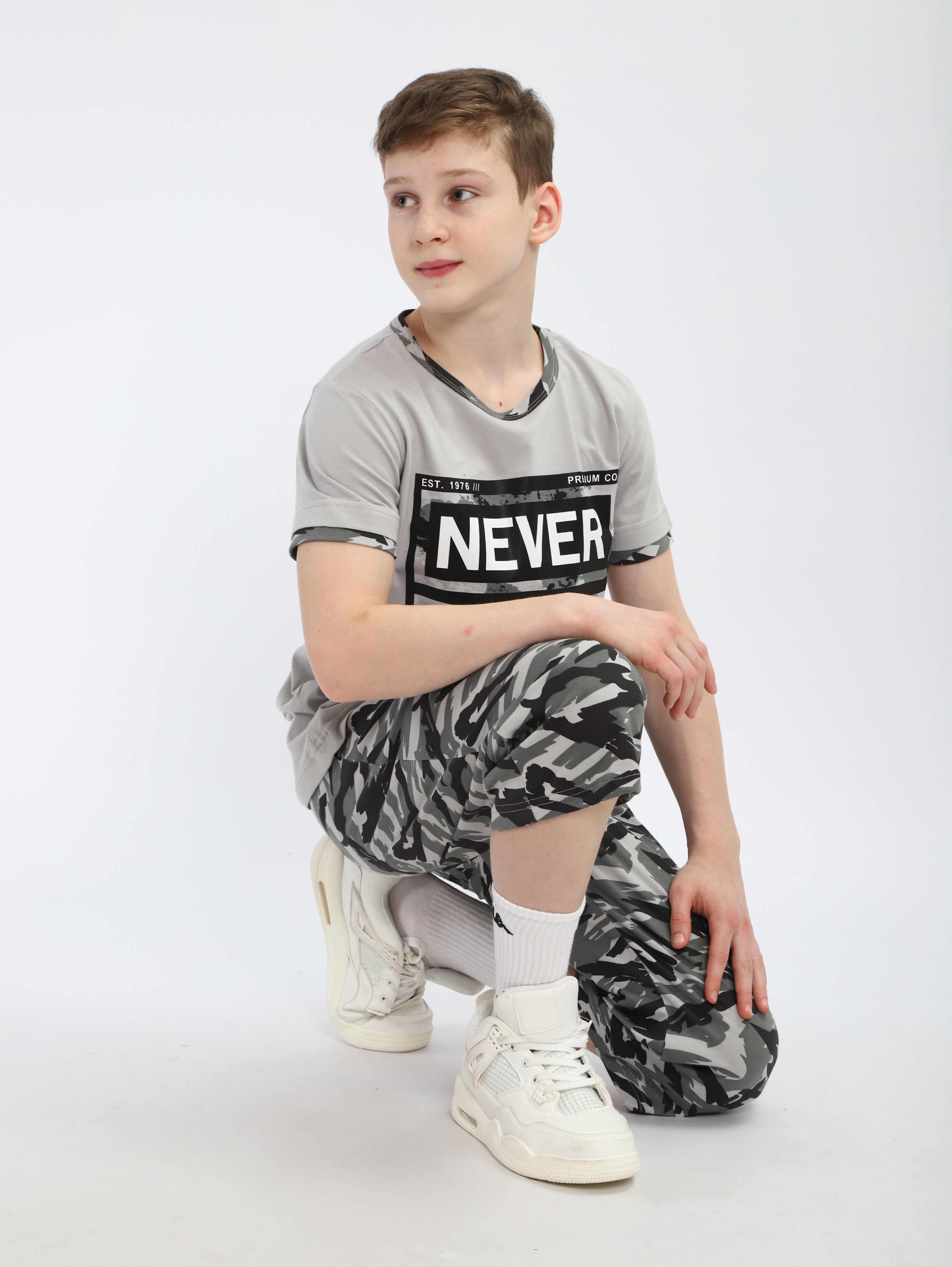 Костюм ЛАДОШКИ Комплект Победитель серый - фото 4