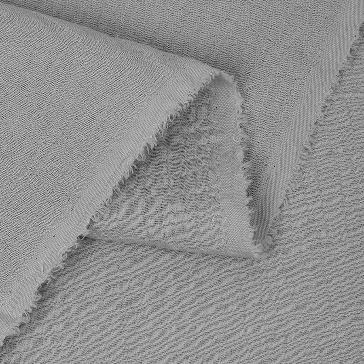 Ткань муслин TBY двухслойный жатый 1.3м х 2м – латте - фото 6