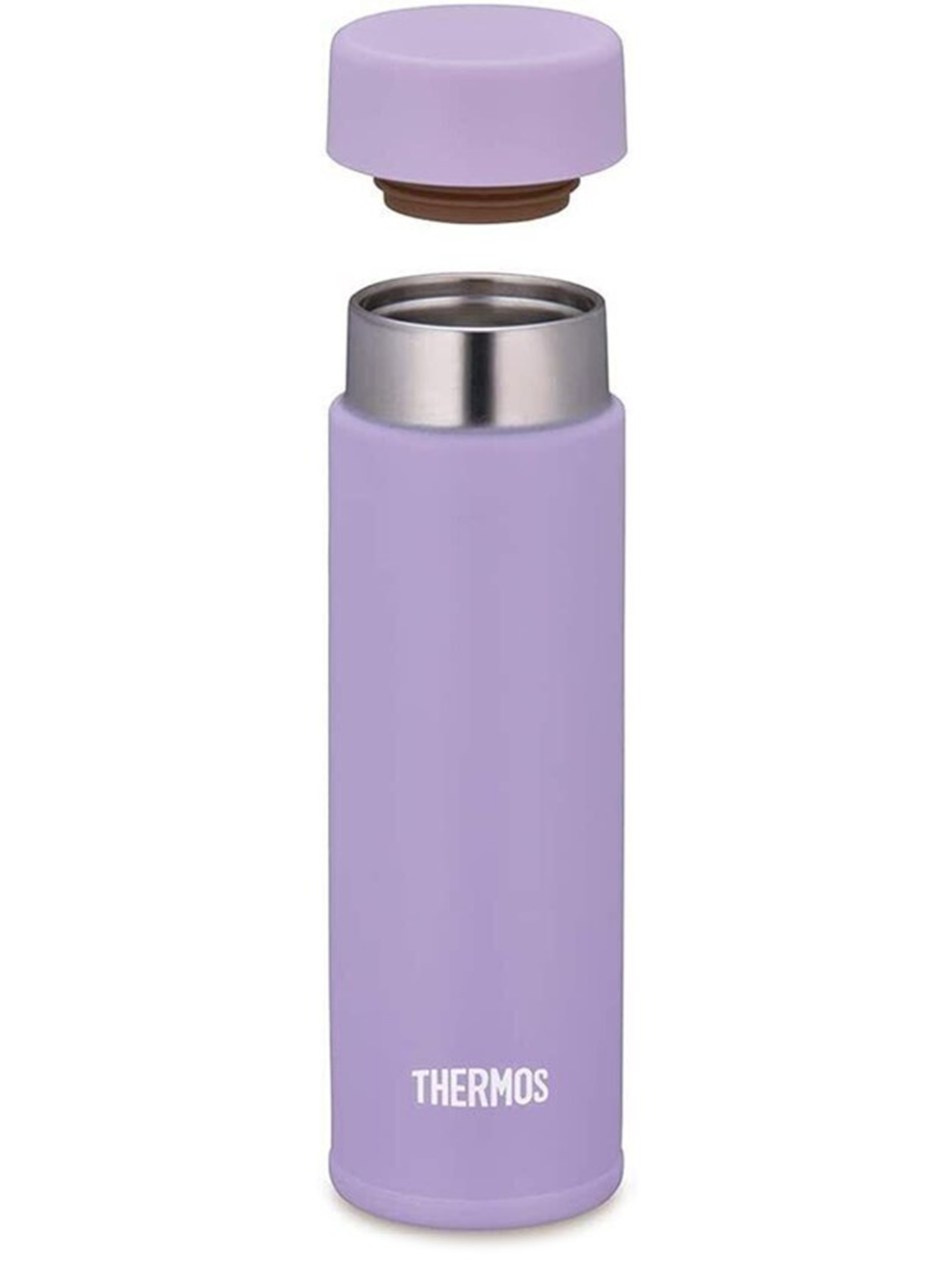 Мини-термос для кофе чая 150 мл THERMOS JOJ-150 лавандовый – нержавеющая сталь герметичный тепло/холод 6/8 часов - фото 8