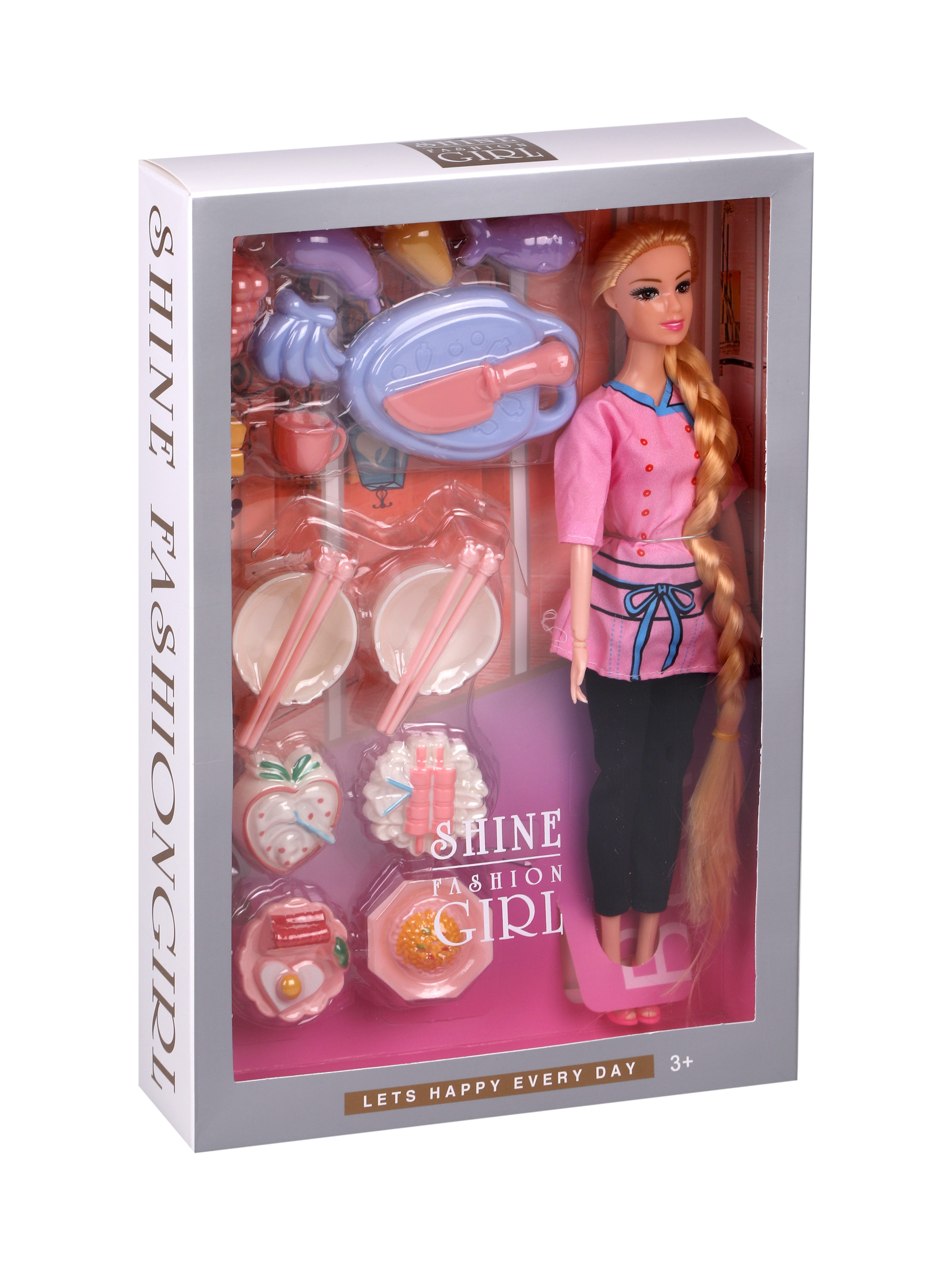 Кукла модельная Defa Lucy Повар высота 29 см 803927 - фото 6