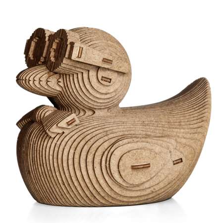 Конструктор Eco Wood Art Уточка деревянный