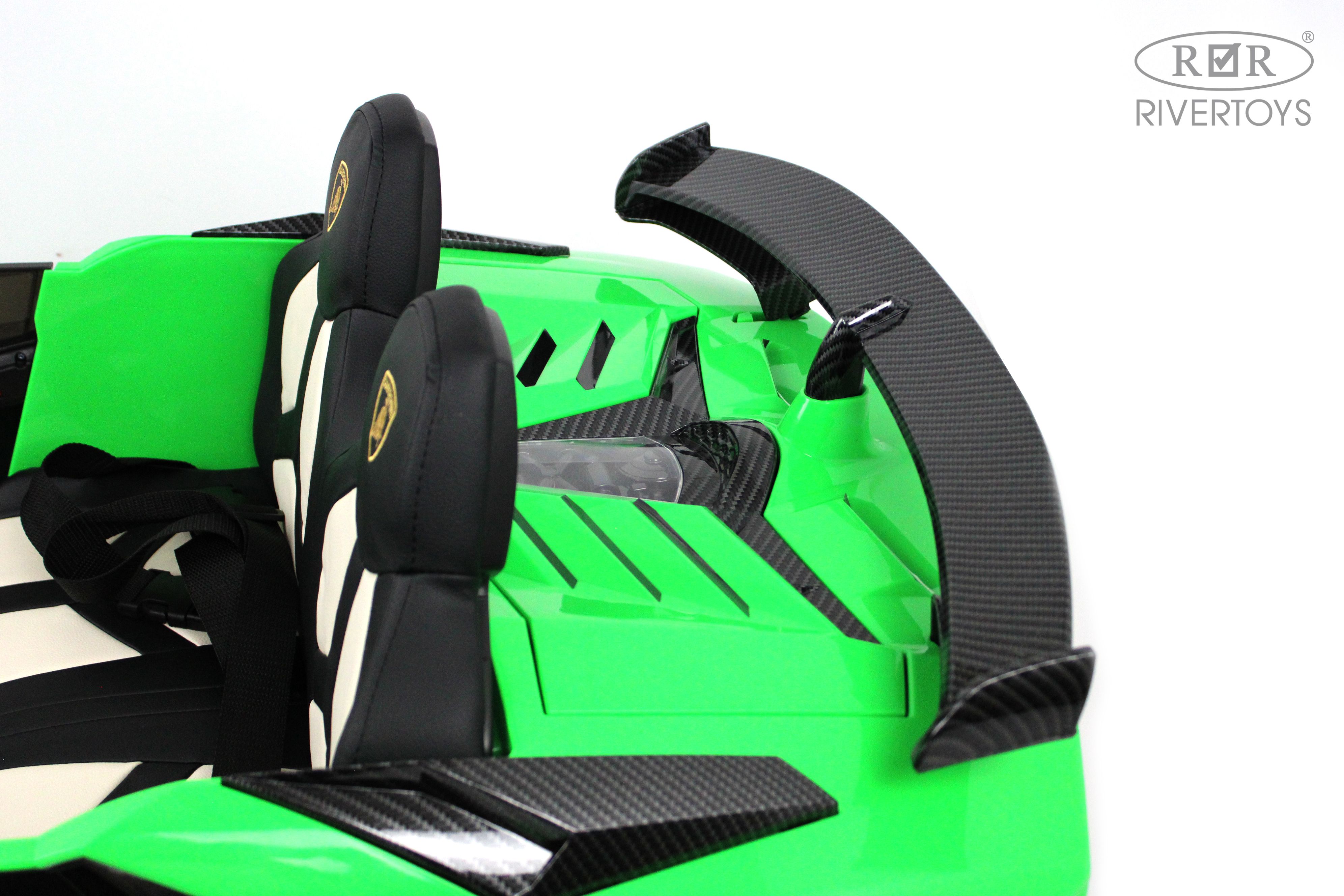 Электромобиль RIVERTOYS A111MP-GREEN С пультом ДУ - фото 16