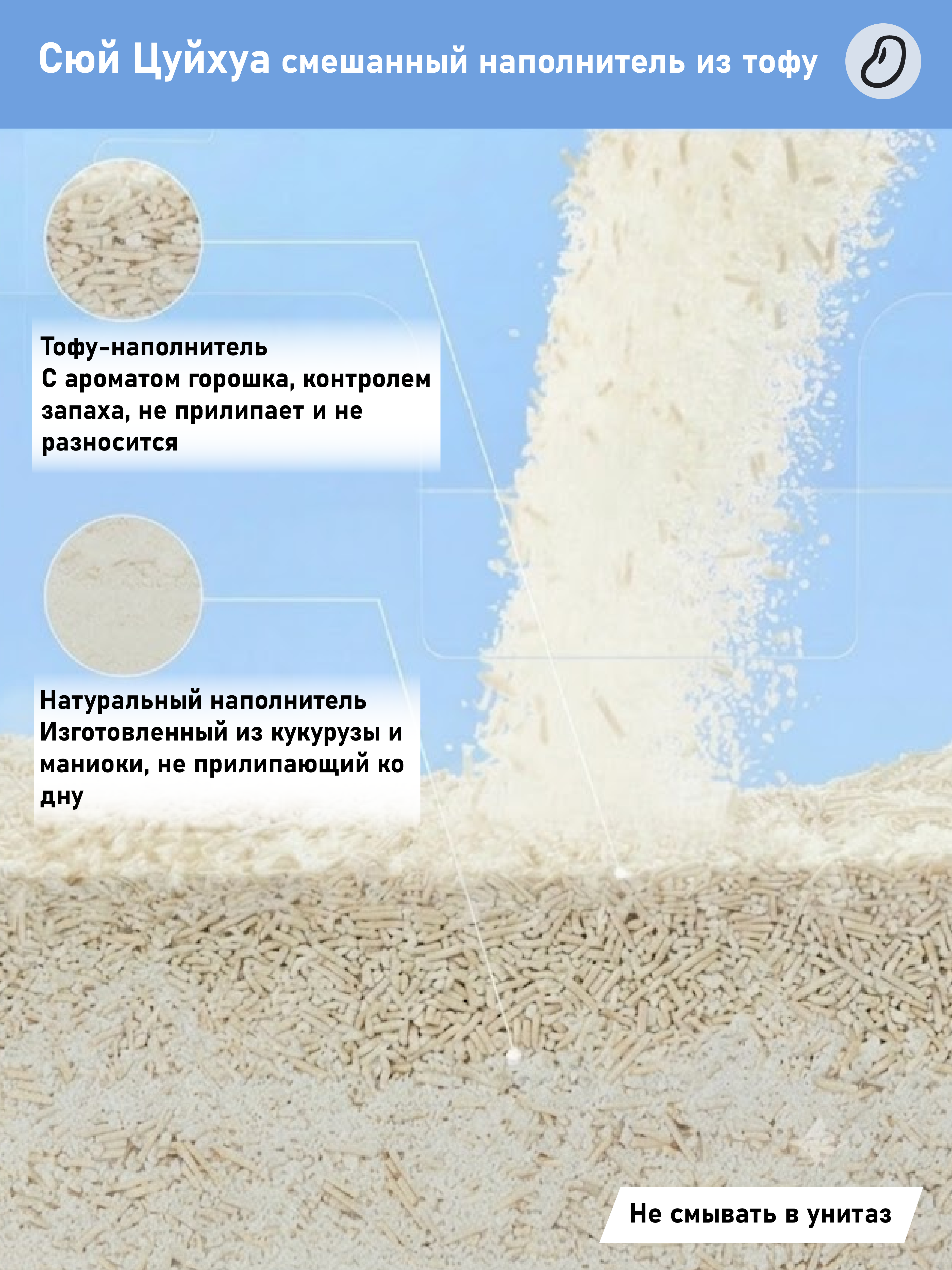 Наполнитель XCH 3.6 л 2.5 кг комкующийся - фото 7