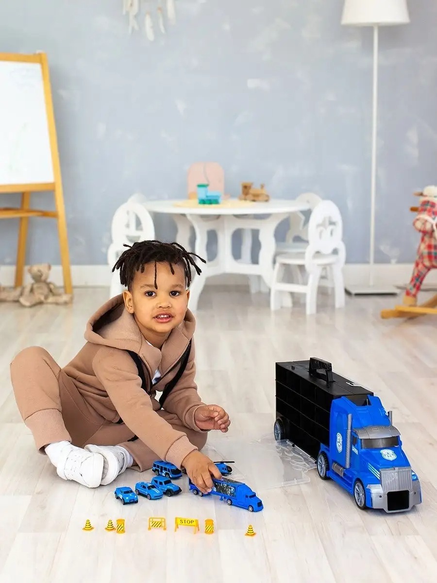 Автовоз Givito Полицейский участок G205-006 - фото 4