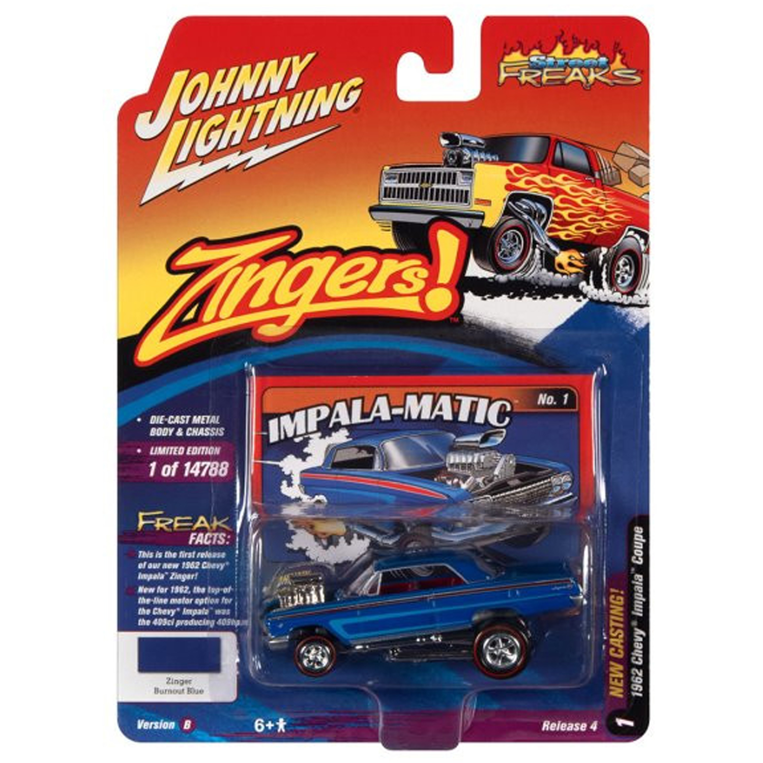 Автомобиль Johnny Lightning 1:64 JLSF022B-R4-N1 - фото 4