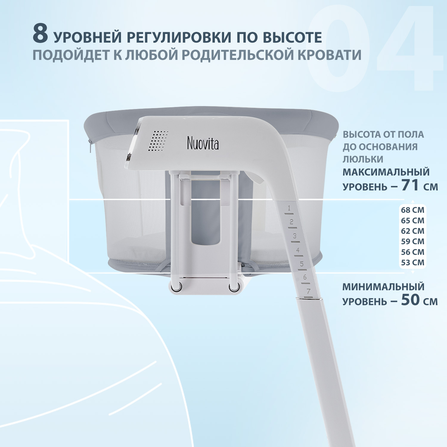 Колыбель Nuovita Accanto - фото 4