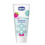 Зубная паста Chicco с фтором Клубника