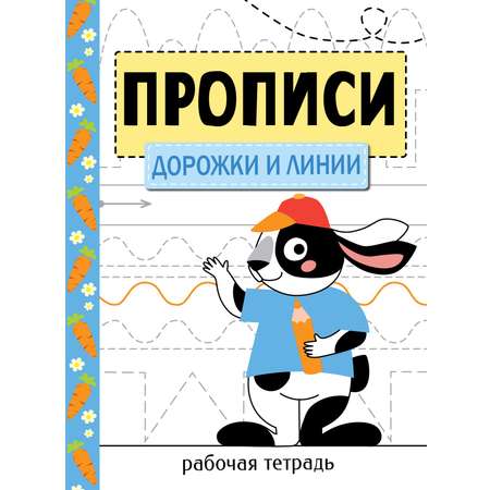 Книга Стрекозa Прописи. Рабочая тетрадь. Дорожки и линии