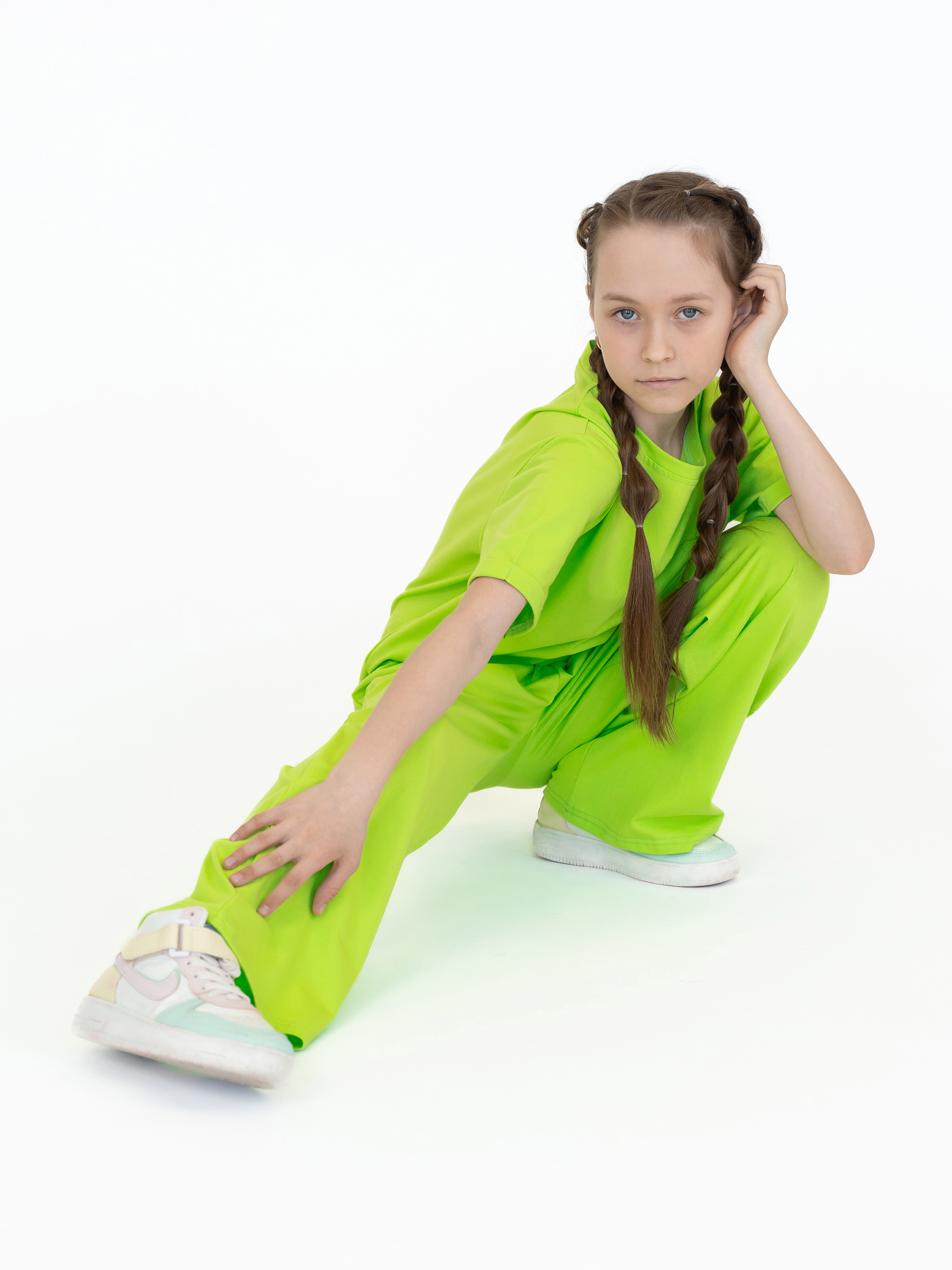 Футболка и брюки ULTRA 7060-Ул салат - фото 24