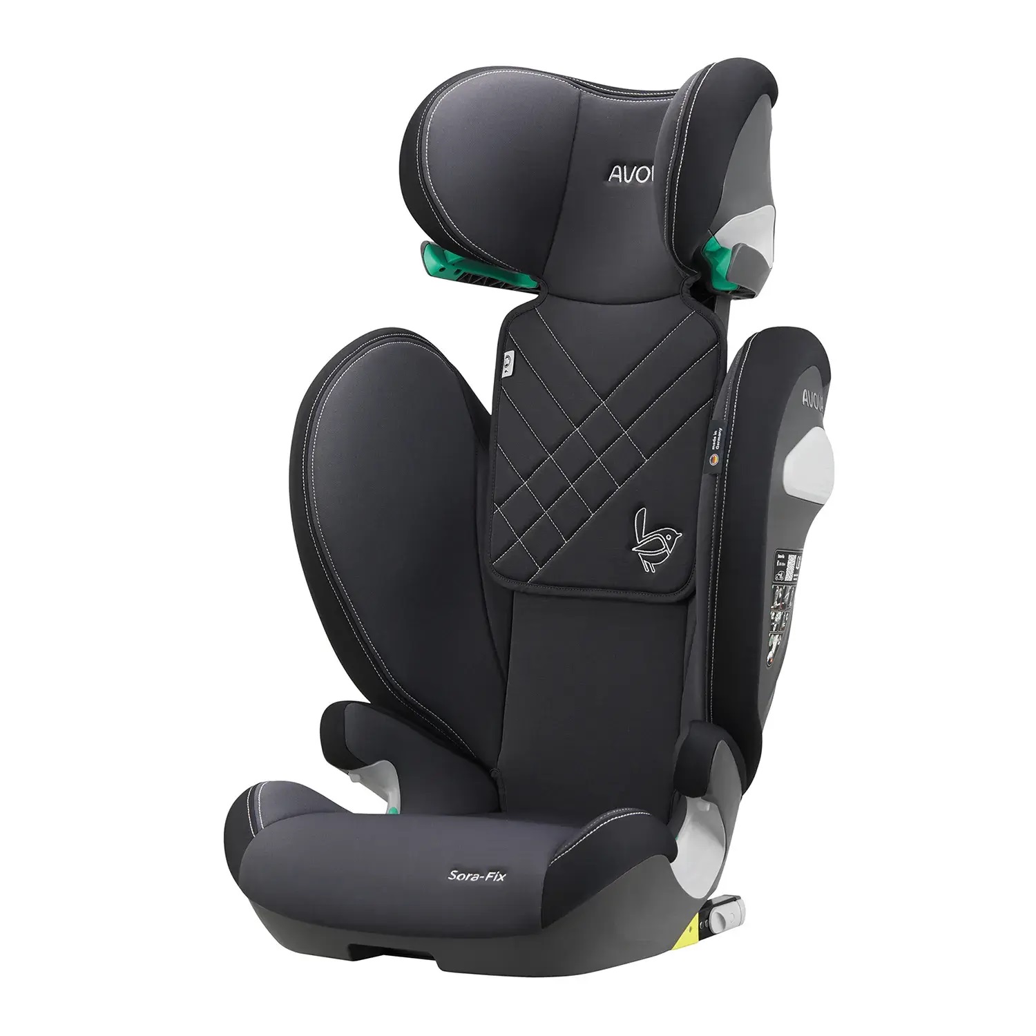 Автокресло Avova Sora-Fix Isofix 2/3 (15-36 кг) черный - фото 5