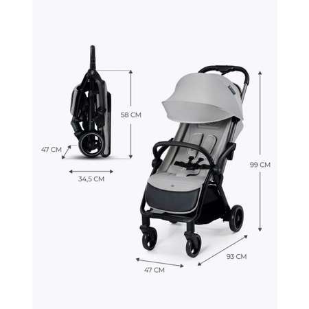 Коляска прогулочная Ining baby FOLD