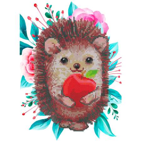 Алмазная мозаика KIKI Милый ёжик