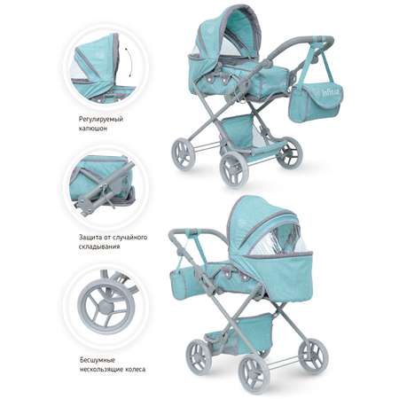 Коляска-трансформер для кукол Buggy Boom