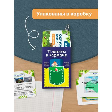 Карточки Выручалкин Окружающий мир 1-4 класс
