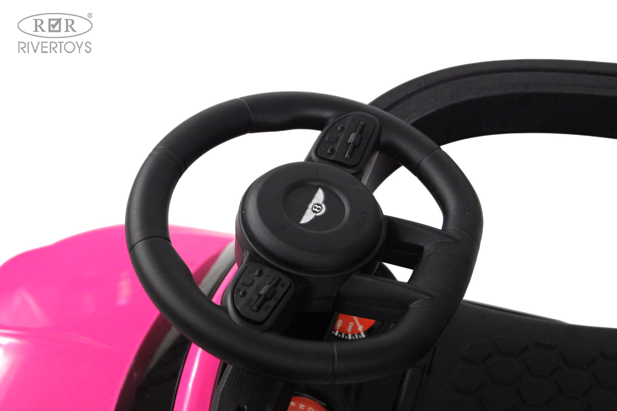 Каталка RIVERTOYS Z005ZZ-T-PINK розовый - фото 11