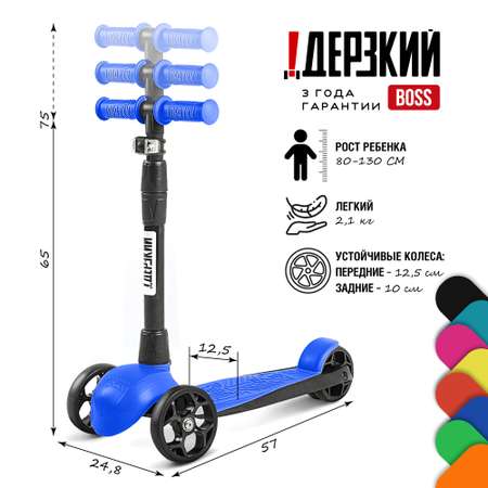 Самокат !Дерзкий трехколесный