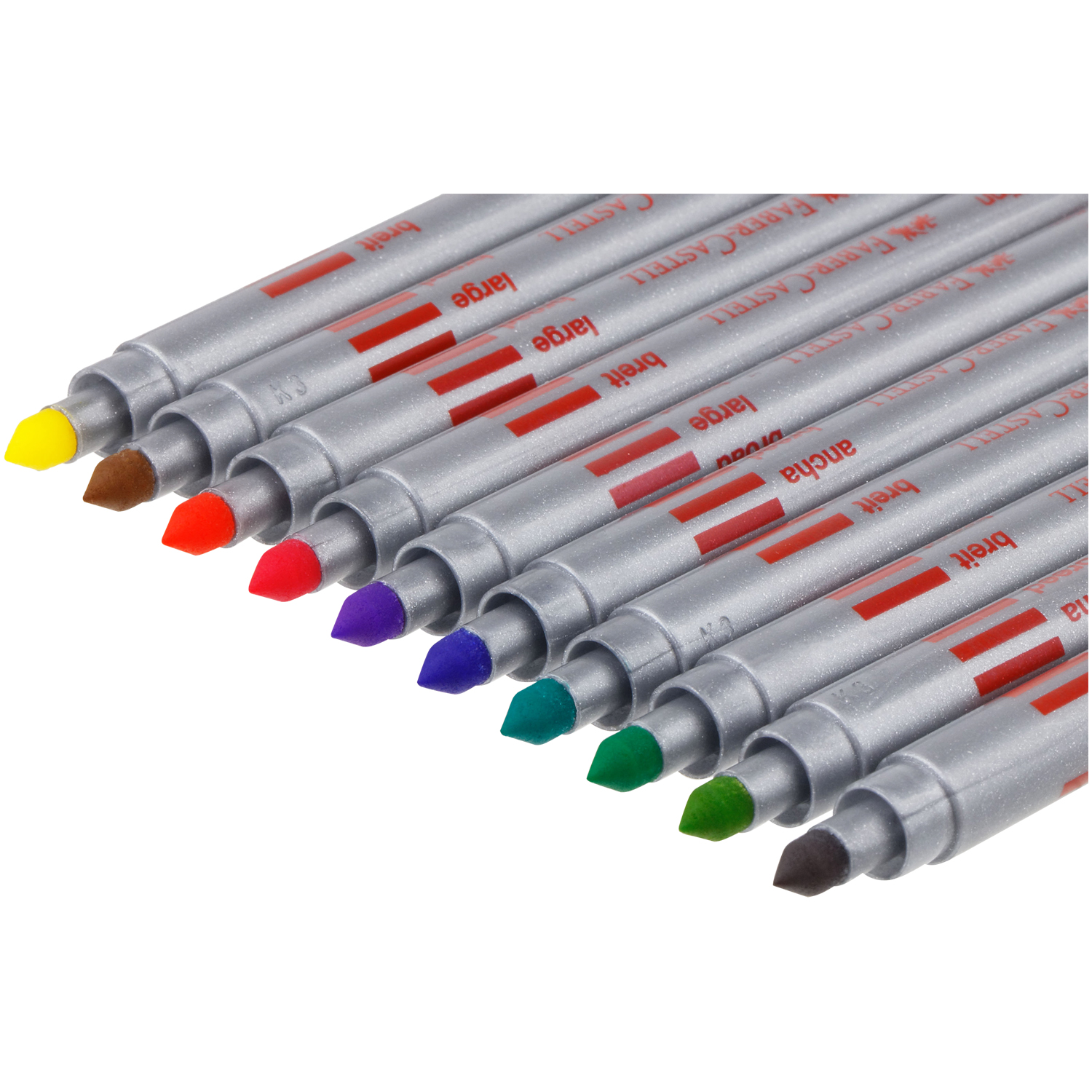 Фломастеры Faber Castell двусторонние 10 цв. - фото 8